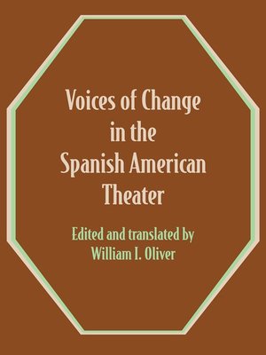 cover image of Voices of Change in the Spanish American Theater